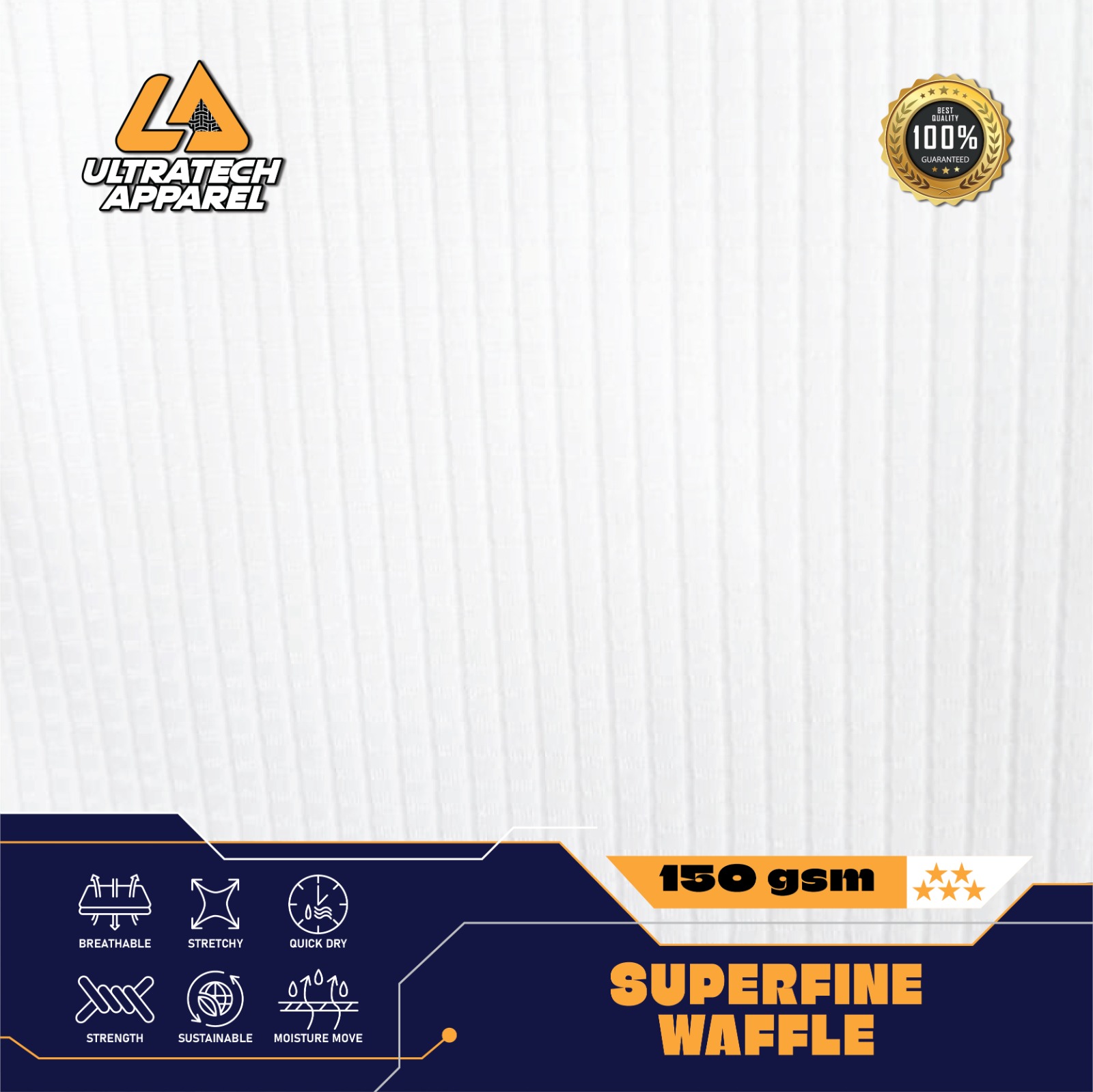 Superfine Waffle (150gsm)